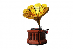 Hengtai Klemmbausteine antiker Phonograph der Creator Serie - 682 Teile