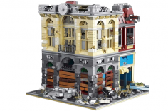 Super18K Klemmbausteine Bank Hauptquartier - 2453 Teile