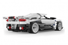CaDA Klemmbausteine - Apocalypse Sports Car - Pullback-Antrieb (Rückzieh-Antrieb) - 368 Teile