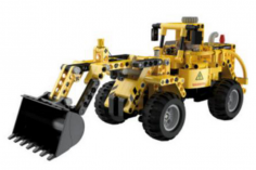 CaDA Klemmbausteine Bulldozer - 693 Teile