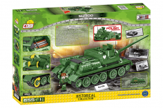 COBI Klemmbausteinwelt Panzer SU-100 - 655 Teile