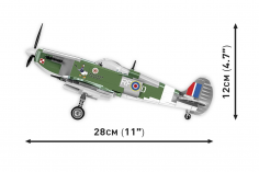 COBI Klemmbausteine Flugzeug Supermarine Spitfire MK. VB - 342 Teile
