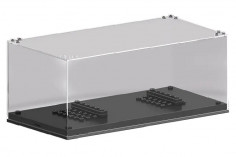 MouldKing Automodell Displaybox Sammelbox (Stapelbar) 19,5x9,5x8,5cm mit LED Beleuchtung