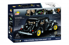 COBI Klemmbausteine Auto Maßstab 1:12 Citroen Traction Avant 11C - 1900 Teile