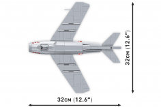 COBI Klemmbausteine Flugzeug Lim -1 Polish Air Force 1952 - 504 Teile
