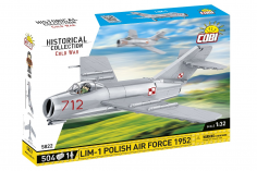 COBI Klemmbausteine Flugzeug Lim -1 Polish Air Force 1952 - 504 Teile