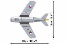 COBI Klemmbausteine Flugzeug S-102 CZECHOSLOVAK A - 504 Teile