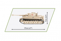 COBI Klemmbausteine Panzer VI TIGER 131 - 340 Teile