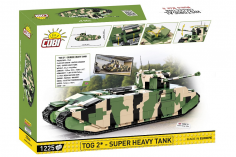 COBI Klemmbausteine Panzer 2. Weltkrieg British TOG II SHT - 1225 Teile