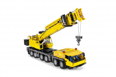 MouldKing Klemmbausteine gelber Kran mit RC Set - 4460Teile