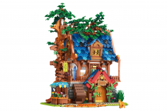 Reobrix Klemmbausteine Baumhaus - 2566 Teile