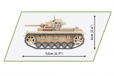 COBI Klemmbausteine Panzer III AUSF.J - 292 Teile