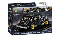 COBI Klemmbausteine Auto Maßstab 1:12 Citroen Traction Avant EXECUTIVE EDITION - 2120 Teile