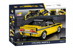 COBI Klemmbausteine Auto Maßstab 1:12 1970 OPEL Manta A - 1905 Teile