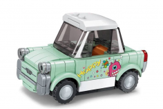 Sembo Klemmbausteine MINI Auto Mint - 114 Teile
