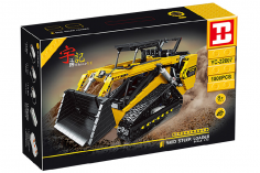 HappyBuild Klemmbausteine Raupenlader mit Elektronik - 1800 Teile