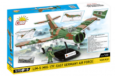 COBI Klemmbausteine Flugzeug MIG-17 East Germany - 575 Teile