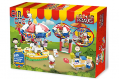 Linoos Klemmbausteine Peanuts Karusell - 379 Teile