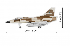COBI Klemmbausteine Flugzeug Mirage IIIC - 444 Teile
