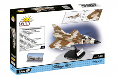 COBI Klemmbausteine Flugzeug Mirage IIIC - 444 Teile