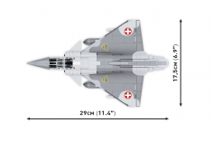 COBI Klemmbausteine Flugzeug Mirage IIRS Swiss - 453 Teile