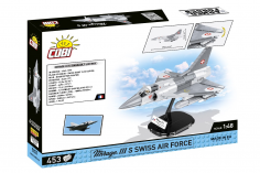 COBI Klemmbausteine Flugzeug Mirage IIRS Swiss - 453 Teile