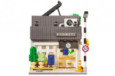 CaDA Klemmbausteine Japanisches Sommer Cafe - 1116 Teile