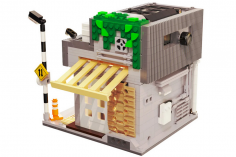 CaDA Klemmbausteine Japanisches Sommer Cafe - 1116 Teile