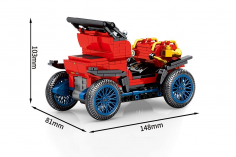 Sembo Klemmbausteine Bejing Auto Museum Duriya Typ L - 453 Teile