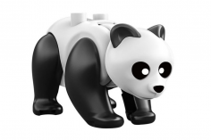 Klemmbausteine Panda Bär