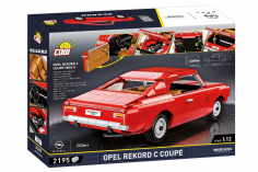 COBI Klemmbausteine Auto Maßstab 1:12 Opel Record C Coupe - 2195 Teile