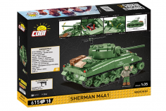 COBI Klemmbausteine COMPANY OF HEROES 3 Panzer Sherman M4A1 - 615 Teile