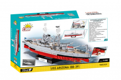 COBI Klemmbausteine Schlachtschiff USS Arizona BB39 - 2046 Teile
