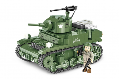 COBI Klemmbausteine COMPANY OF HEROES 3 M3A1 Stuart Panzer - 490 Teile