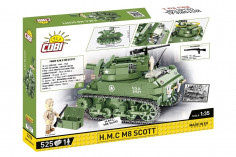 COBI Klemmbausteine Panzer HMC M8 Scott - 525 Teile