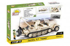 COBI Klemmbausteine Auto SD KFZ FAMO Half Truck - 498 Teile