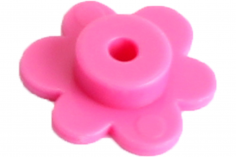 KBW Klemmbausteine Blumen Blüte in pink 200Stück