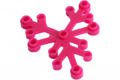 KBW Klemmbausteine Blattelement 6x5 in magenta 50Stück