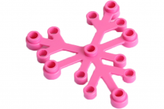 KBW Klemmbausteine Blattelement 6x5 in dunkel pink 50Stück