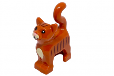 Klemmbaustein Katze