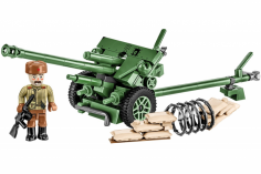 Cobi Klemmbausteine ZIS3 76mm Division Gun M1942 - 130 Teile