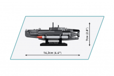 COBI Klemmbausteine U-Boot XXVII Seehund - 181 Teile