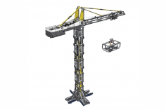 MouldKing Klemmbausteine Technik Baukran / Turmdrehkranmit RC Set - 1797 Teile