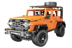 TaiGaoLe Klemmbausteine Offroad-Geländewagen in orange - 2860 Teile