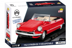 COBI Klemmbausteine Auto Maßstab 1:12 1962 Citroen Ds.19 Convertible Executive Edition - 2275 Teile