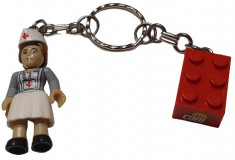 Cobi Sammelfigur 4 Krankenschwester mit Schlüsselring