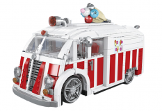 MouldKing Klemmbausteine Eiswagen / Ice Cream Truck - 1078 Teile