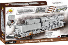 Cobi Klemmbausteine Kriegslokomotive Class 52 - 2476 Teile
