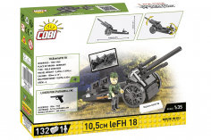 COBI Klemmbausteine Artillerie Leichte Feldhaubitze - 132 Teile