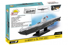 Cobi Klemmbausteine U-Boot U-96 Typ VIIC - 444 Teile